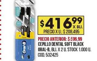 Coto Cepillo Dental Soft Black Oral-b oferta