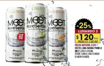 Coto Cóctel Lima Mango Pomelo Meet oferta