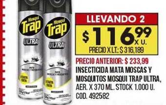 Coto Insecticida Mata Moscas Y Mosquitos Mosqui Trap Ultra oferta
