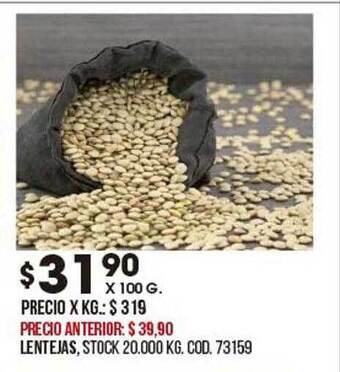 Coto Lentejas oferta