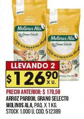 Coto Arroz Parboil Grano Selecto Molinos Ala oferta