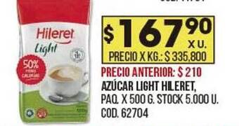 Coto Azúcar Light Hileret oferta