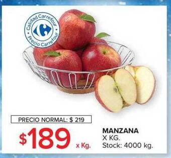 Carrefour Manzana oferta