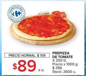 Carrefour Prepizza De Tomate oferta