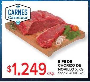 Carrefour Bife De Chorizo De Novillo oferta
