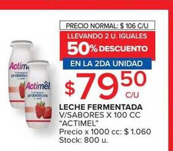 Carrefour Leche Fermentada V Sabores oferta