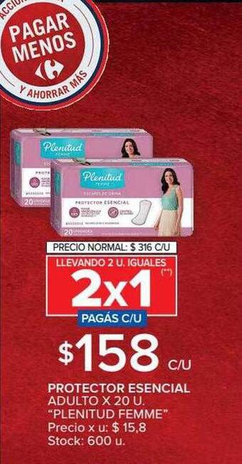 Carrefour Protector Esencial oferta