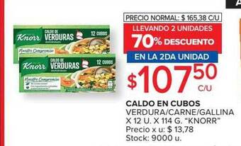 Carrefour Caldo En Cubos oferta