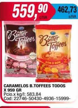 Maxiconsumo Caramelos B Toffees Todos oferta