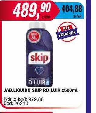 Maxiconsumo Jab Liquido Skip P Diluir oferta