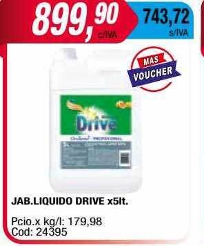 Maxiconsumo Jab Liquido Drive oferta