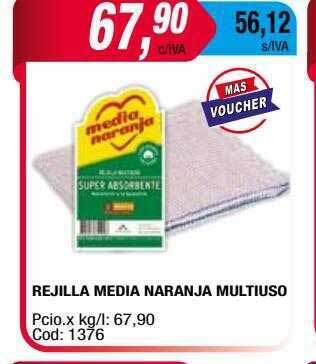 Maxiconsumo Rejilla Media Naranja Multiuso oferta