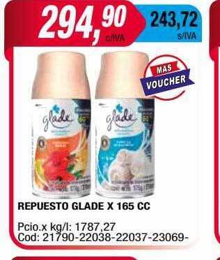 Maxiconsumo Repuesto Glade oferta