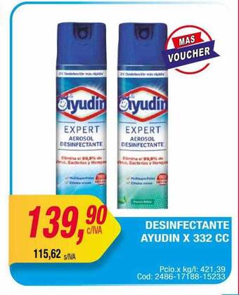 Maxiconsumo Desinfectante Ayudin oferta