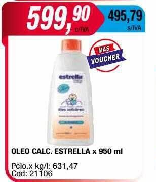 Maxiconsumo Oleo Calc Estrella oferta