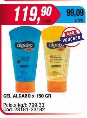 Maxiconsumo Gel Algabo oferta