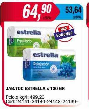 Maxiconsumo Jab Toc Estrella oferta