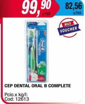 Maxiconsumo Cep Dental Oral B Complete oferta