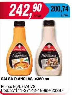 Maxiconsumo Salsa D Anclas oferta
