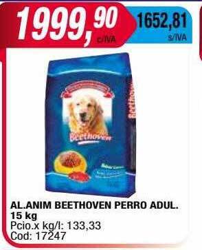 Maxiconsumo Al Anim Beethoven Perro Adul oferta