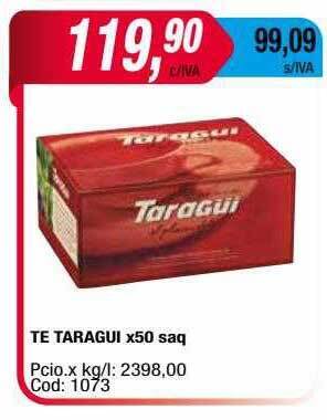 Maxiconsumo Te Taragui oferta