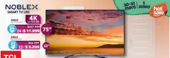 Petenatti Hogar Noblex Smart Tv Led oferta
