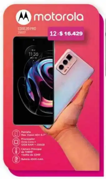 Petenatti Hogar Motorola Edge 20 Pro oferta