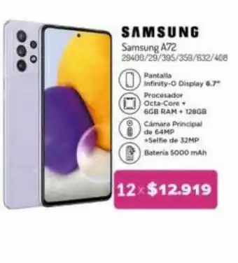 Petenatti Hogar Samsung Samsung A72 oferta