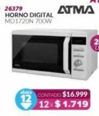 Petenatti Hogar Horno Digital Atma oferta