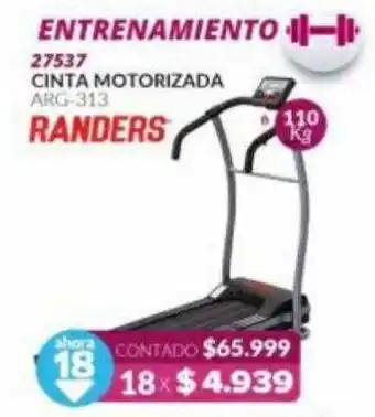 Petenatti Hogar Cinta Motorizada Randers oferta