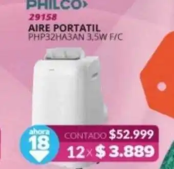 Petenatti Hogar Philco Aire Portatil oferta