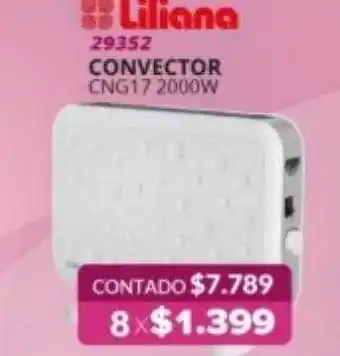 Petenatti Hogar Liliana Convector oferta