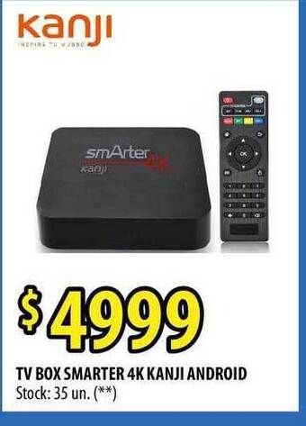 Punto Mayorista Tv Box Smarter 4k Kanji Android oferta