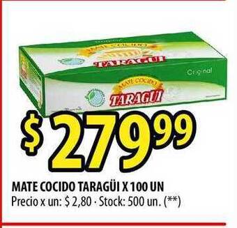 Punto Mayorista Mate Cocido Taragüi oferta