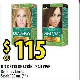 Punto Mayorista Kit De Coloración L'eau Vive oferta