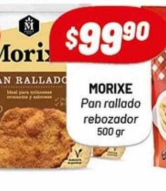 Almacor Morixe Pan Rallado Rebozador oferta