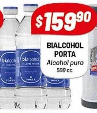 Almacor Bialcohol Porta Alcohol Puro oferta