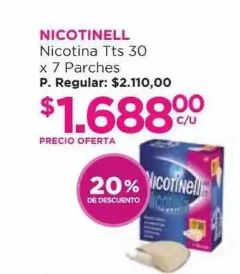 Punto de Salud Nicotinell Nicotina 20% De Descuento oferta