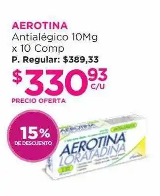 Punto de Salud Aerotina Antialégico 15% De Descuento oferta