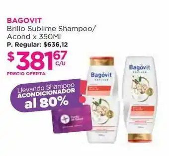 Punto de Salud Bagovit Brillo Sublime Shampoo Acond oferta