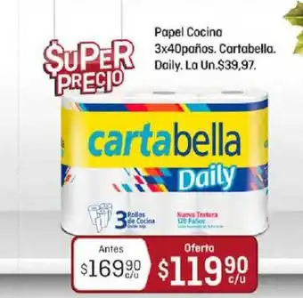 El Nene Papel Cocina Cortabella Daily oferta