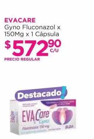 Punto de Salud Evacare Gyno Fluconazol oferta