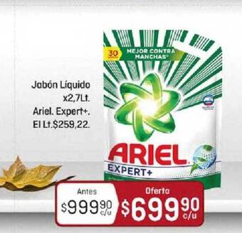 El Nene Jabón Líquido Ariel Expert+ oferta