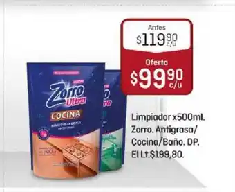 El Nene Limpiador Zorro Antigrasa Cocina Baño oferta