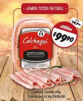 El Nene Jamón Cocido Calchaqui oferta