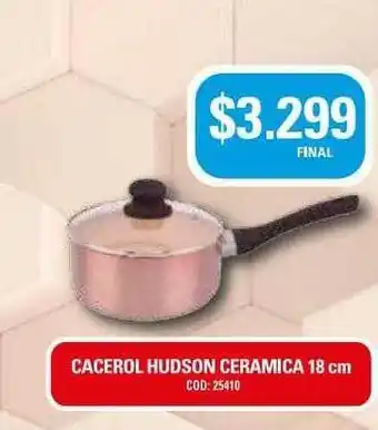 Maxiconsumo Cacerol Hudson Ceramica 18 Cm oferta