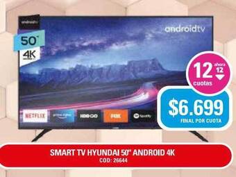 Maxiconsumo Smart Tv Hyundai 50 oferta