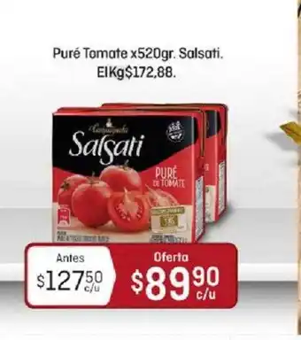 El Nene Puré Tomate Salsati oferta