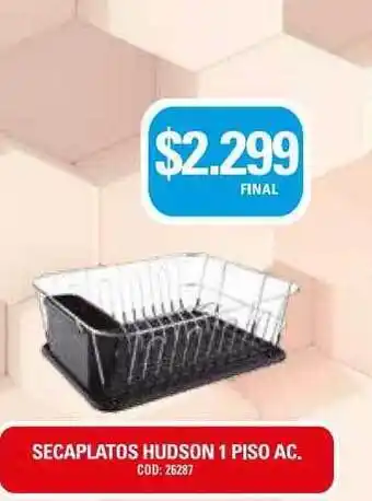 Maxiconsumo Secaplatos Hudson 1 Piso Ac oferta