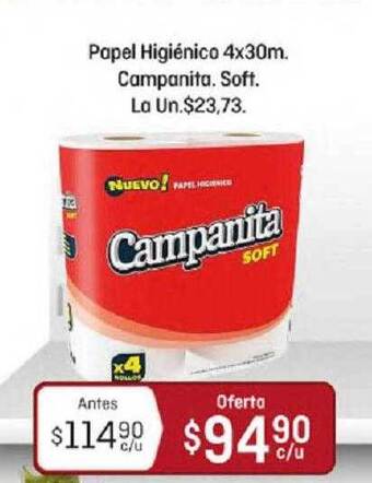 Papel Higiénico Campanita